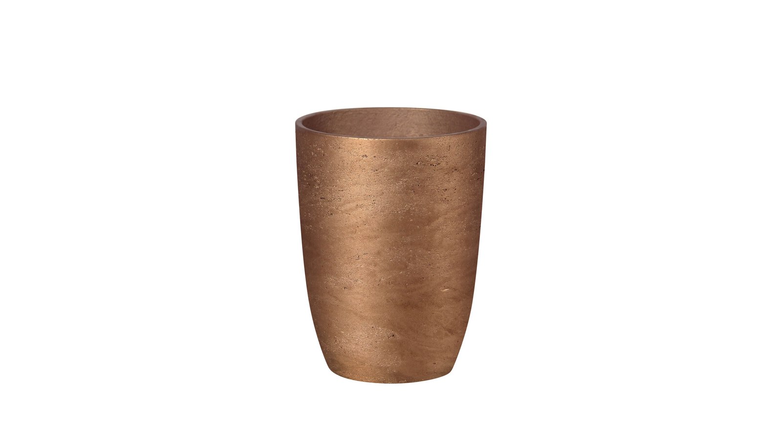 Mineral Small Tapered Vase - Metallic Bronze