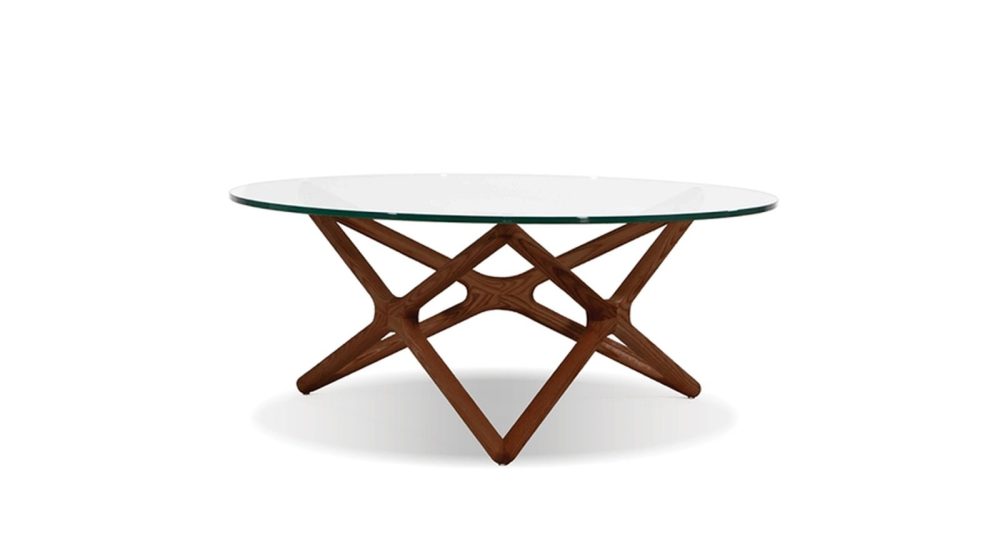 Quasar Coffee Table Stained Walnut