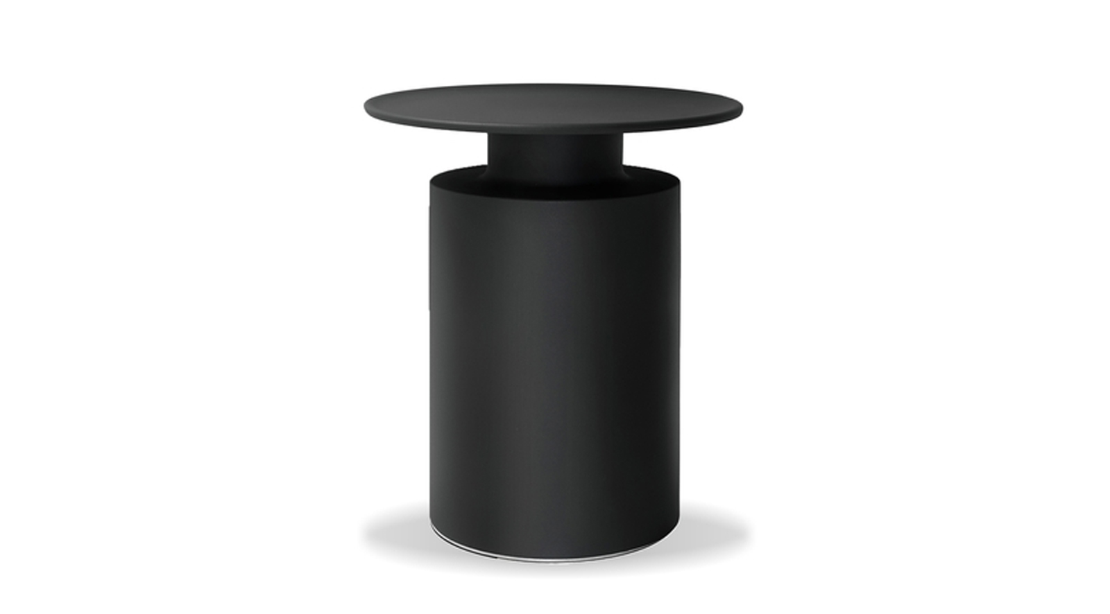 Stopper End Table Black