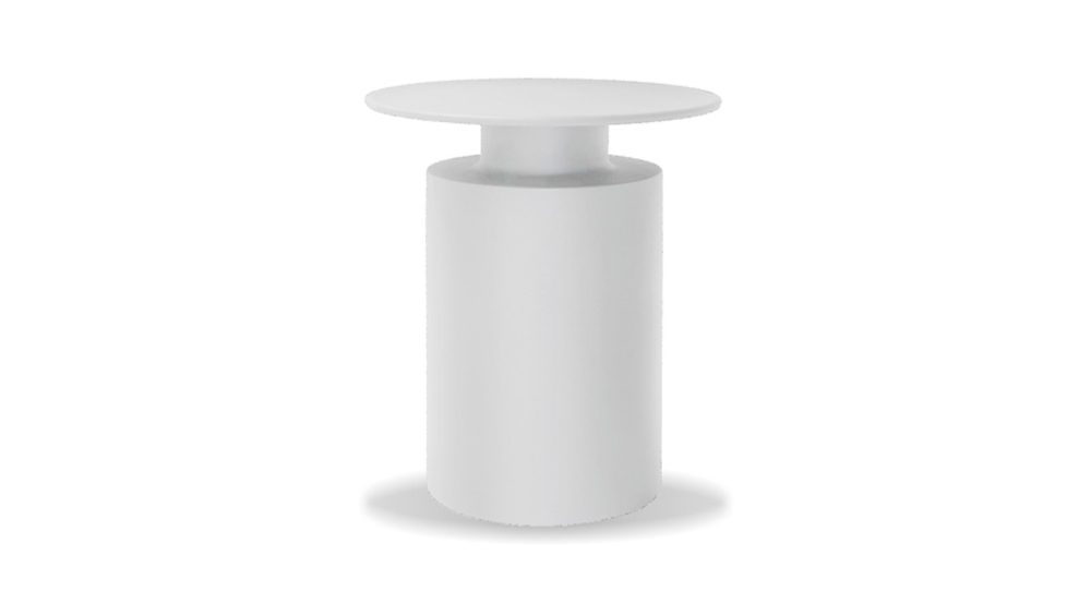Stopper End Table White