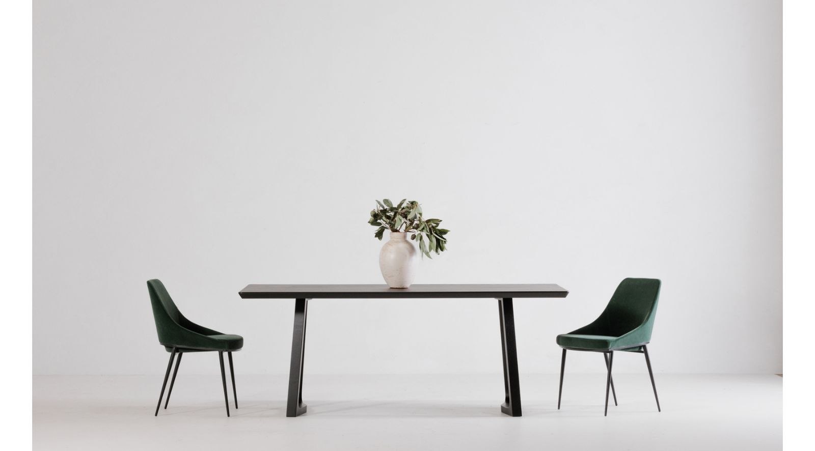 Silas Dining Table- Black - Image 6
