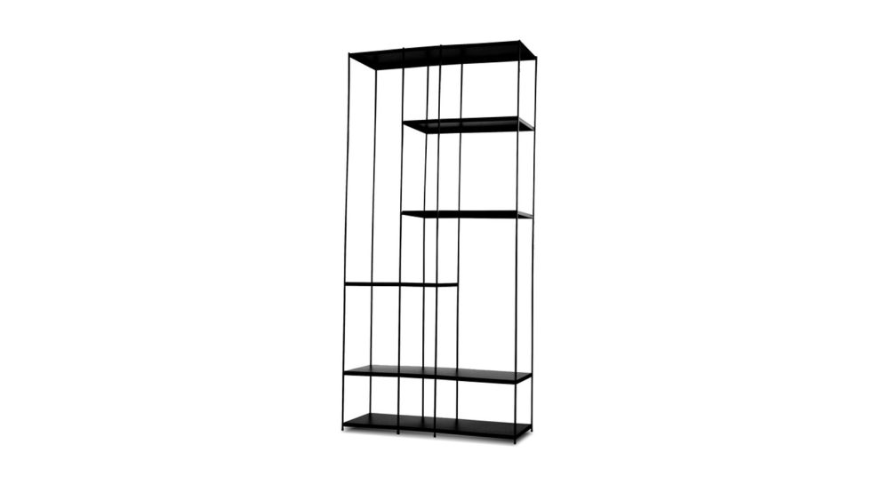 Ella Wall Unit Black - Tall