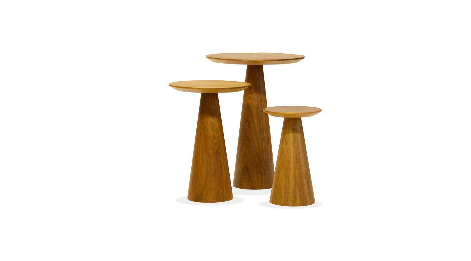 Tower Low End Table Walnut