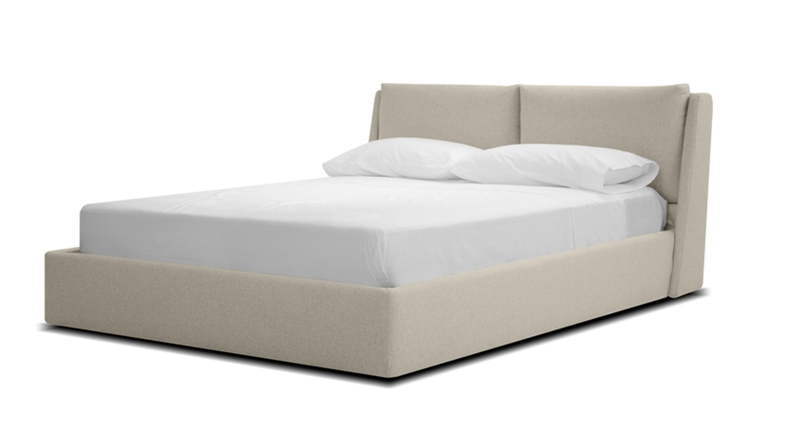 Shelter Storage Bed-Stone Wheat Tweed