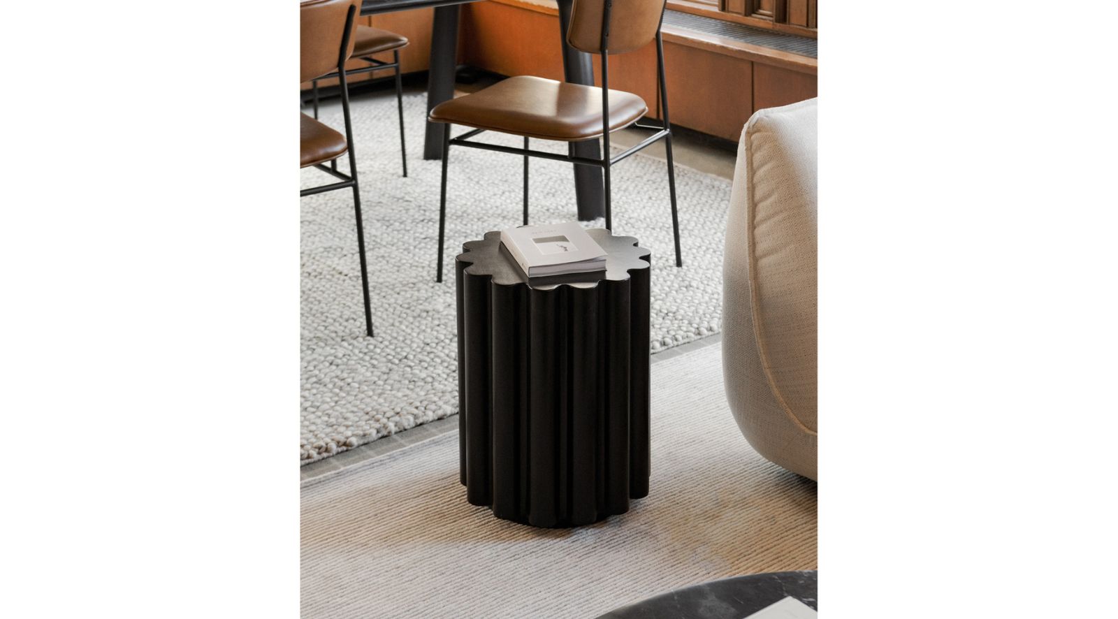 Taffy Accent Table- Black - Image 2