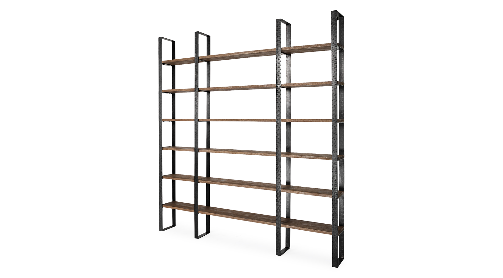Taunton II- DARK BROWN Shelving Unit