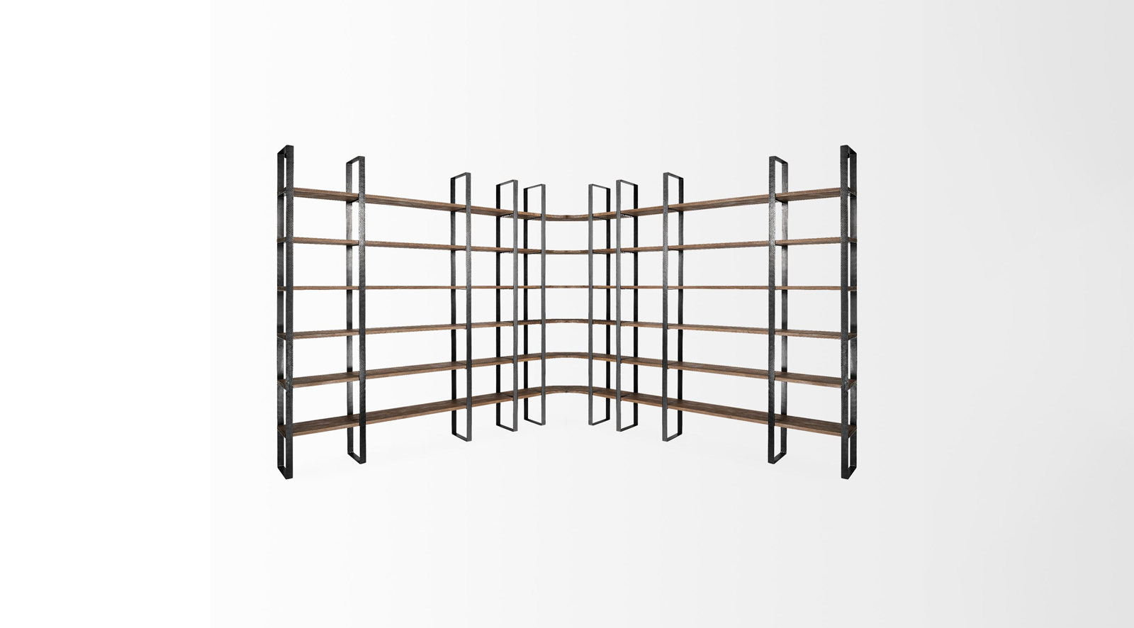 Taunton II- DARK BROWN Shelving Unit - Image 12