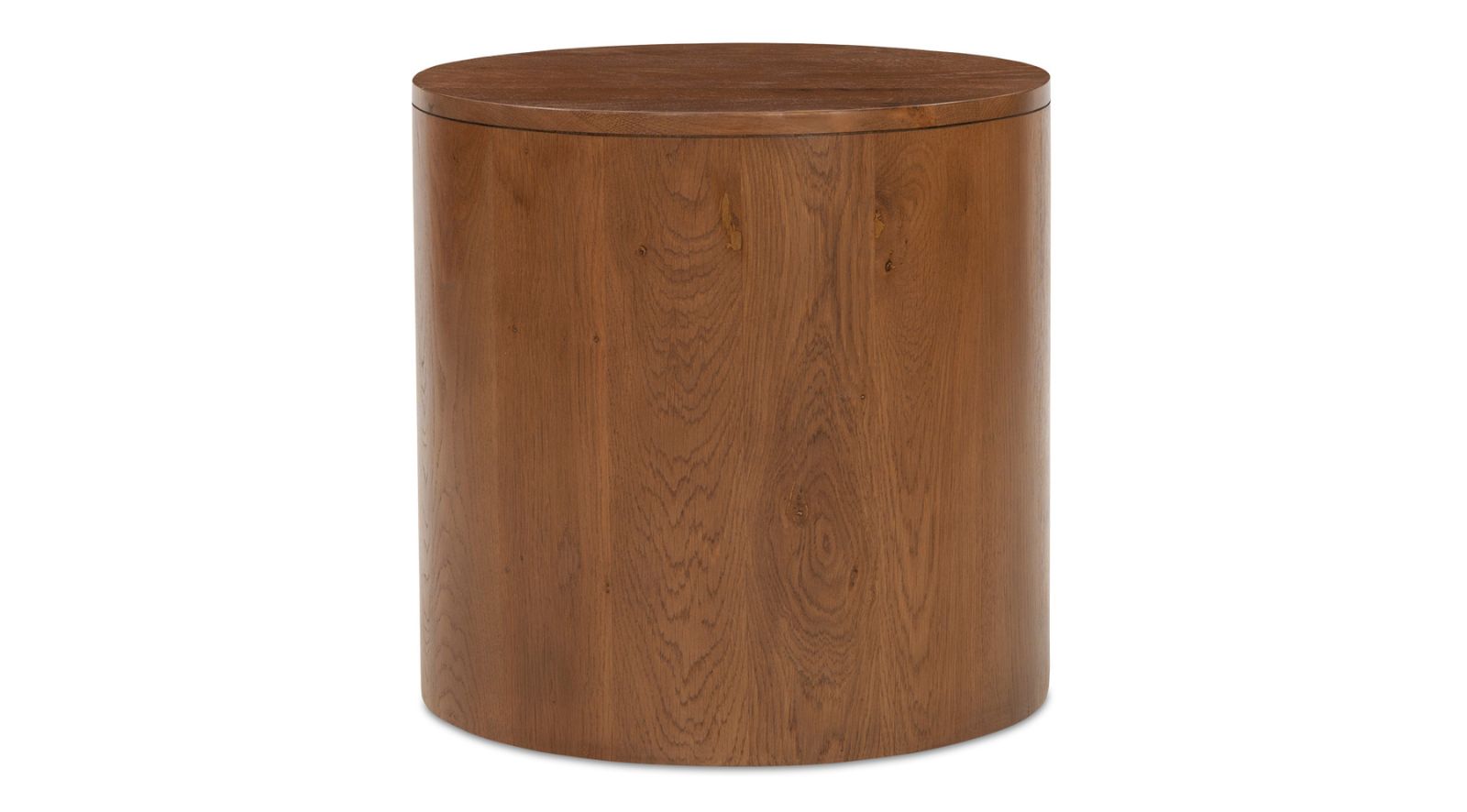 Theo One Drawer Nightstand- Brown - Image 4