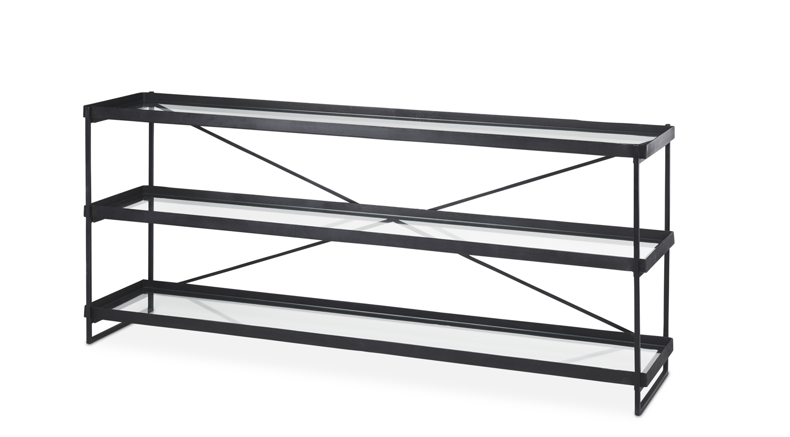 Trey - BLACK Console Table