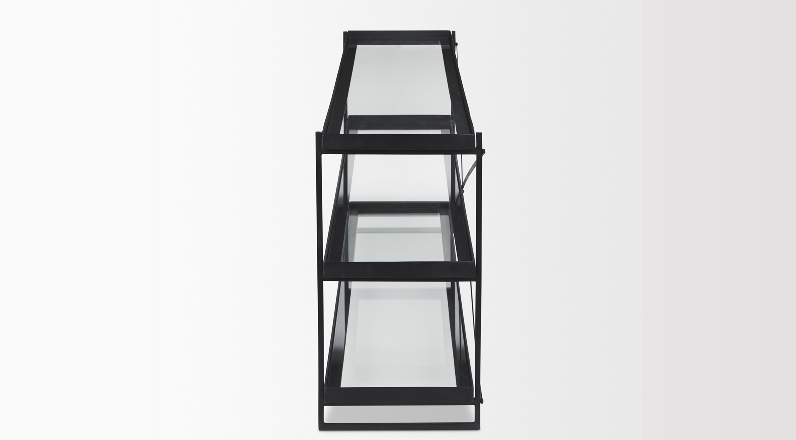 Trey - BLACK Console Table - Image 11