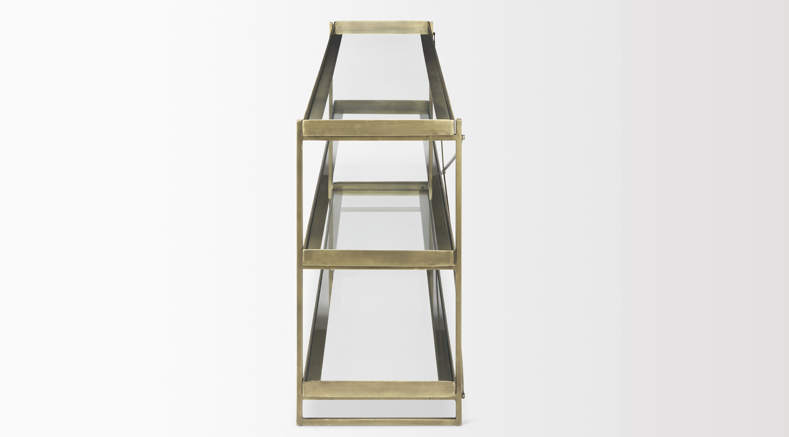 Trey - GOLD Console Table - Image 10