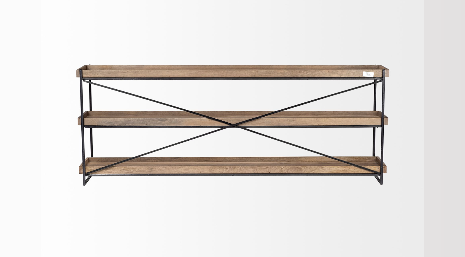 Trey I- BROWN WOOD Console Table - Image 9