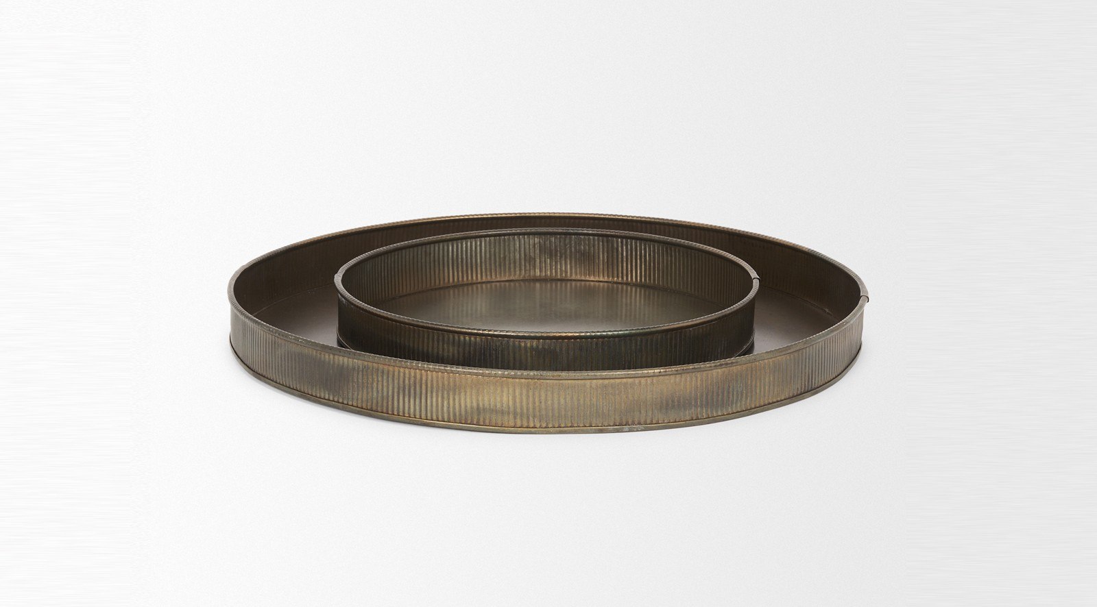 Varun Metal Trays Round - Image 2