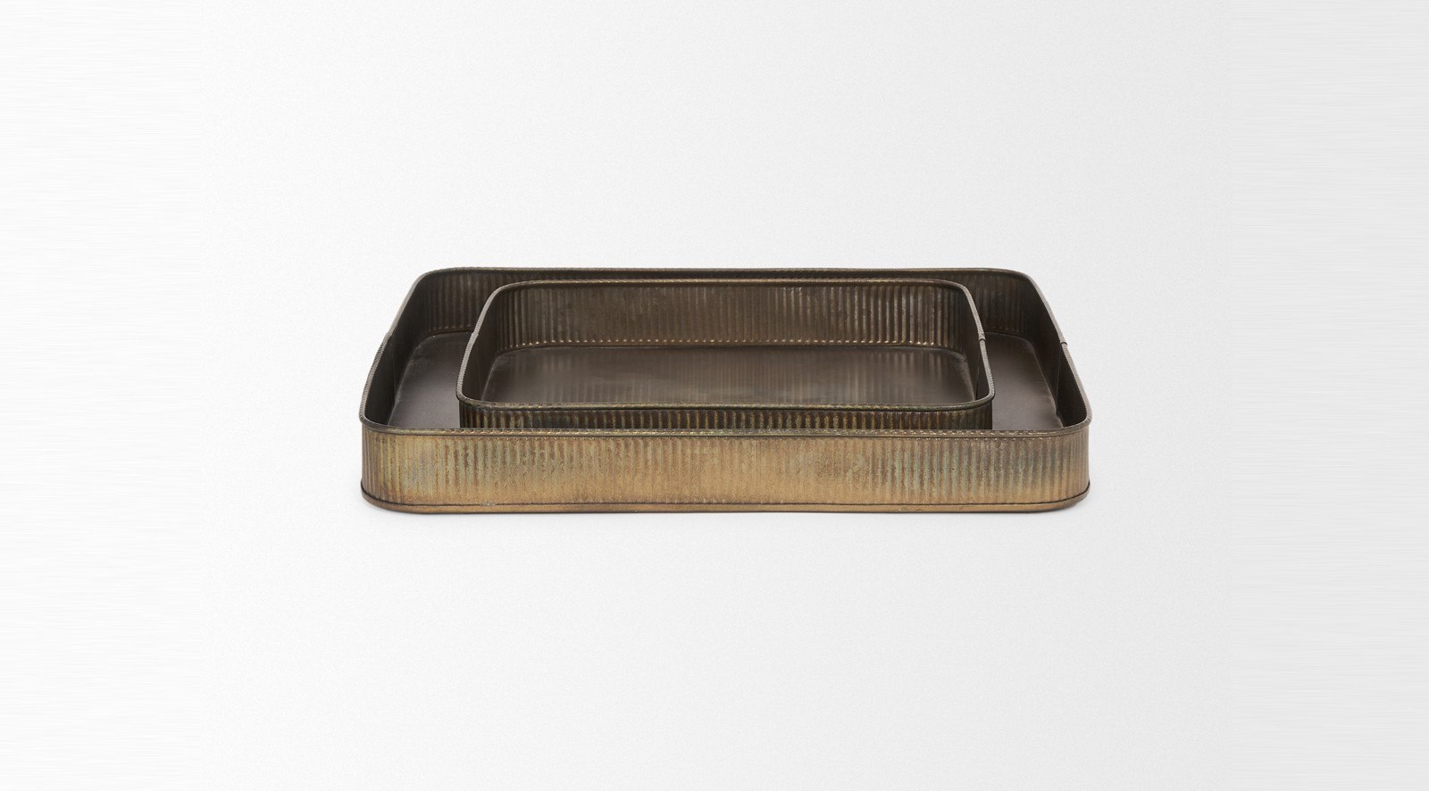 Varun Metal Trays Square