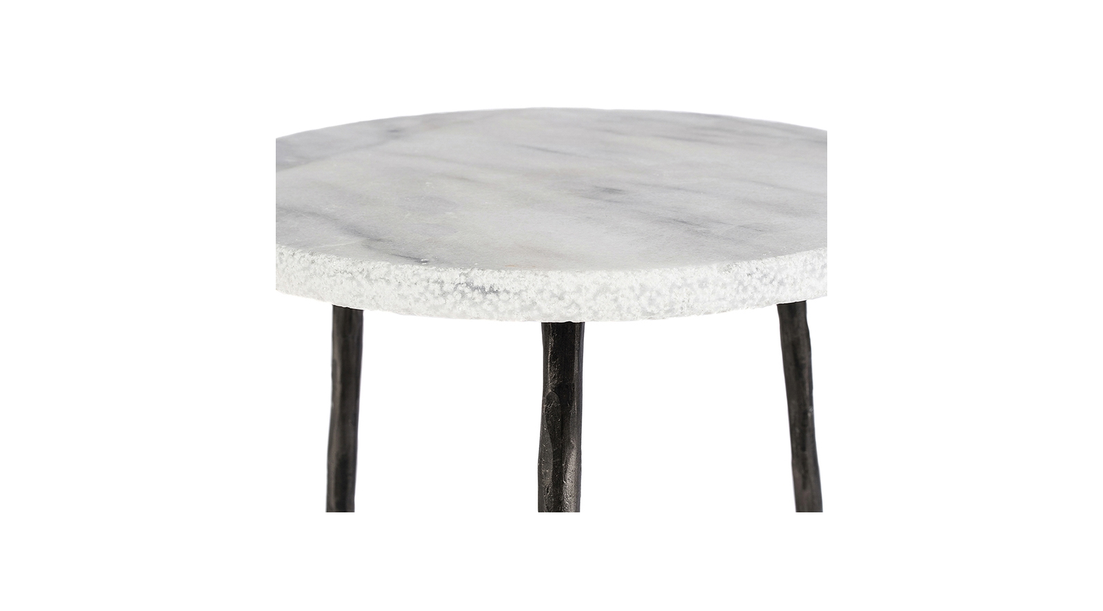Koi End Table White - Medium - Image 2