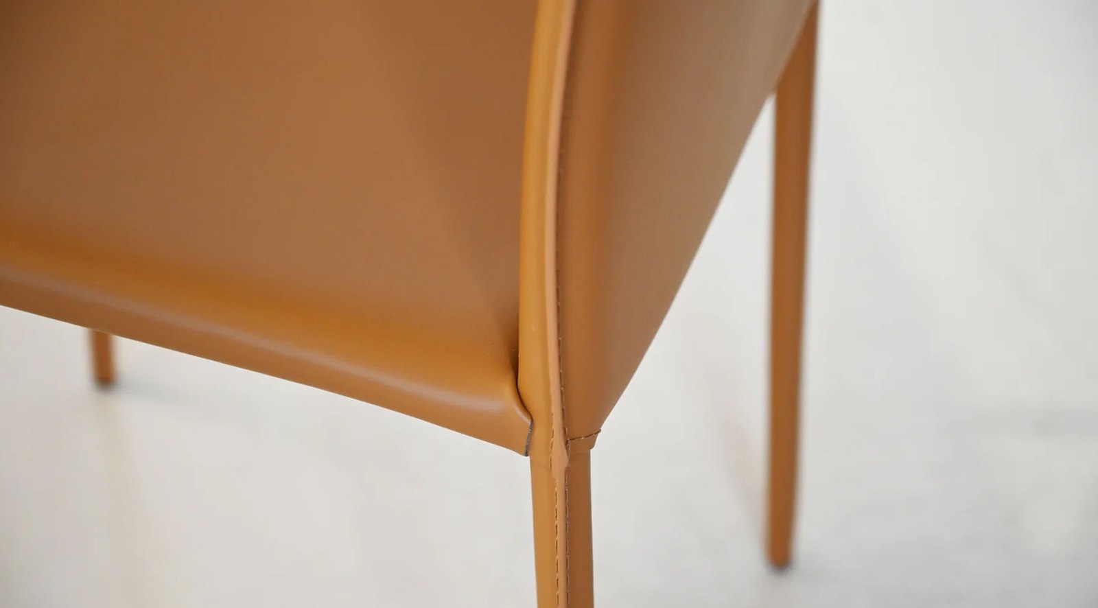 Zak Dining Chair Caramel - Image 7