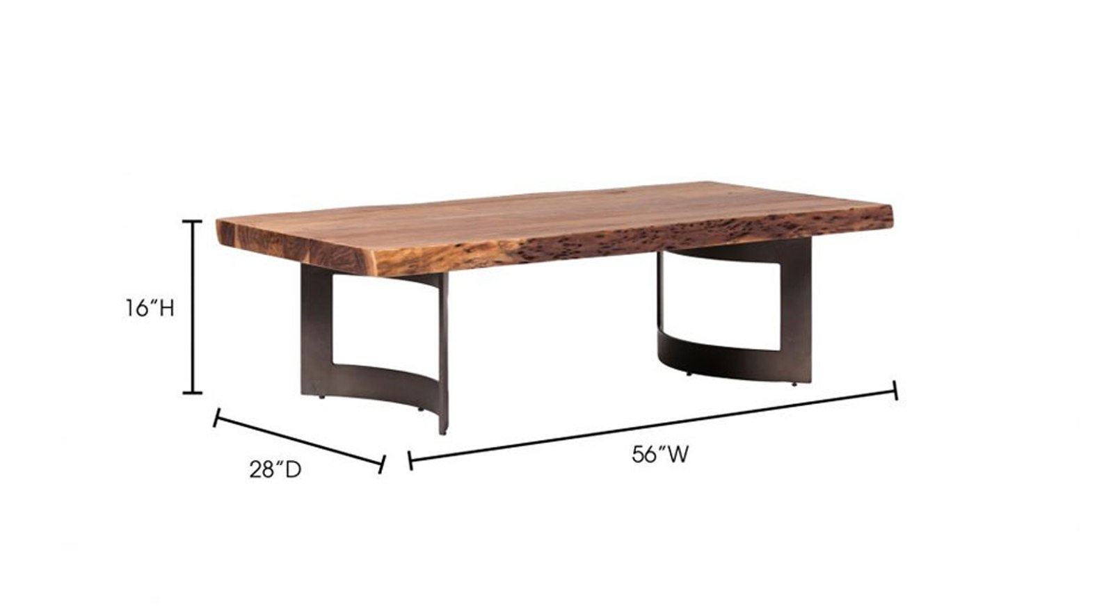 Bent Coffee Table Smoked - Image 7