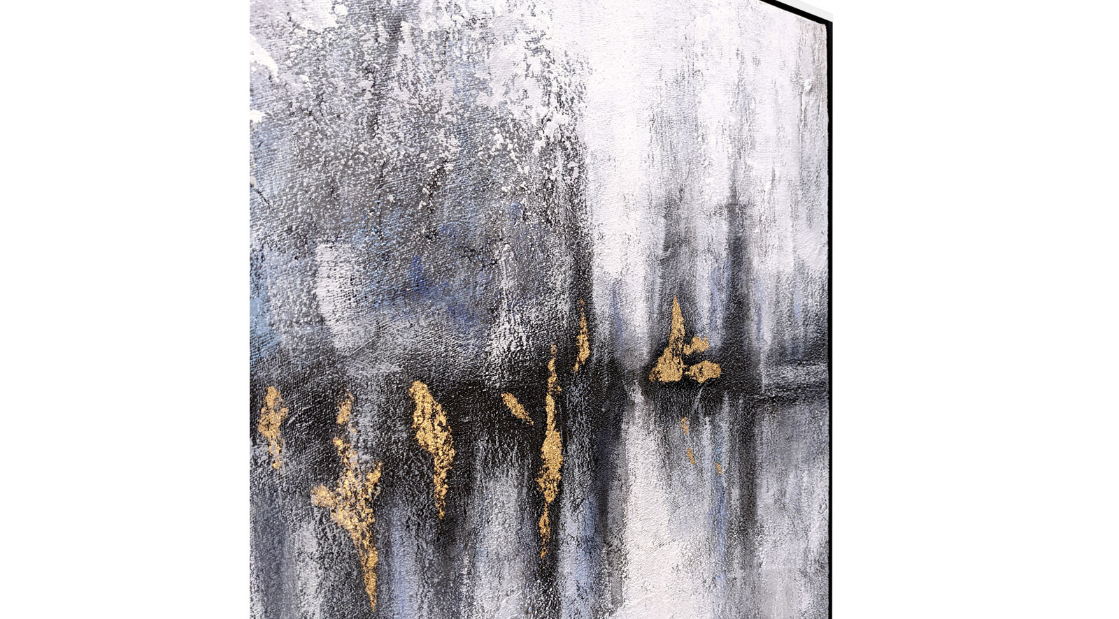 Blushing Facade, Hand Painted Canvas - Image 3
