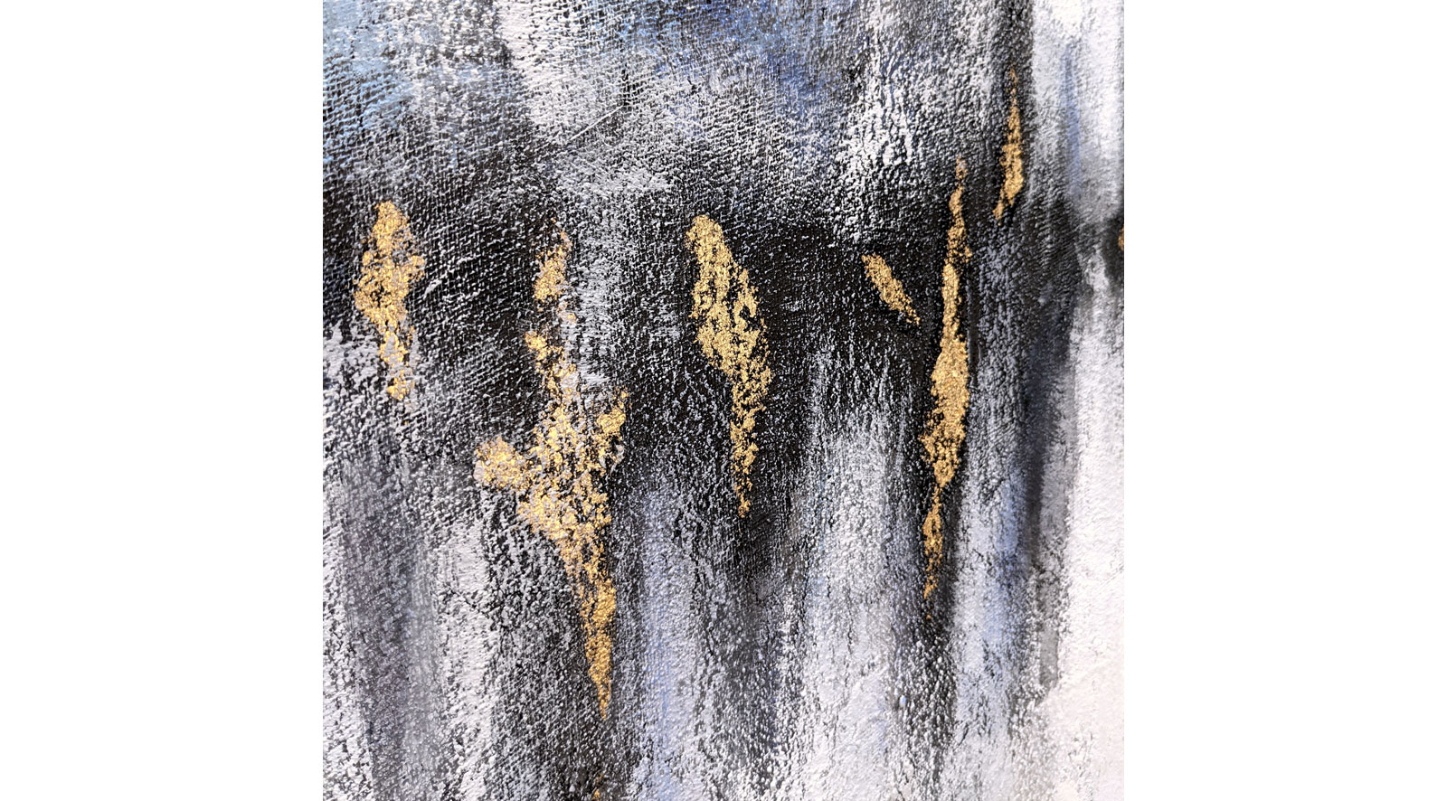 Blushing Facade, Hand Painted Canvas - Image 4