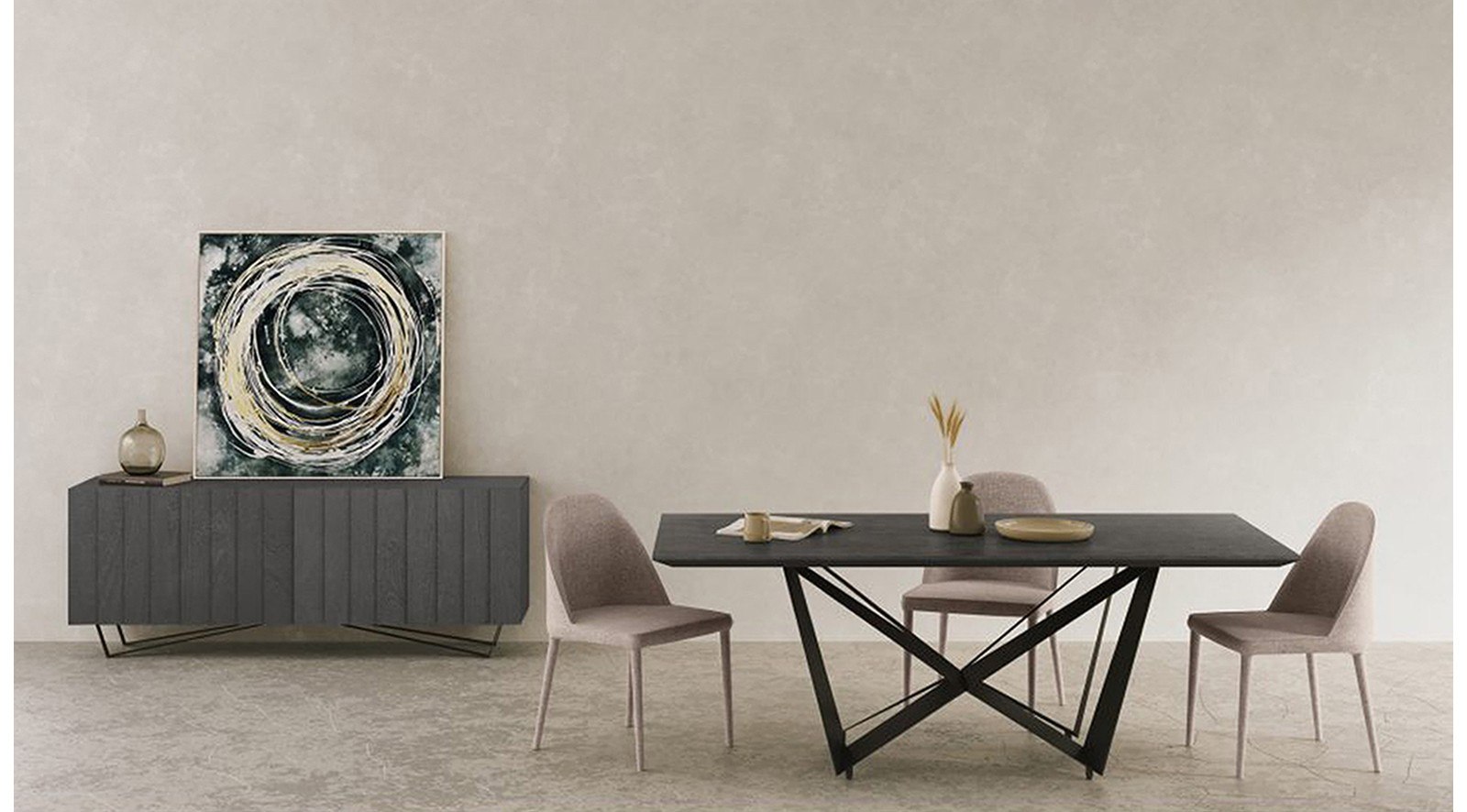 Brolio Sideboard Charcoal - Image 7