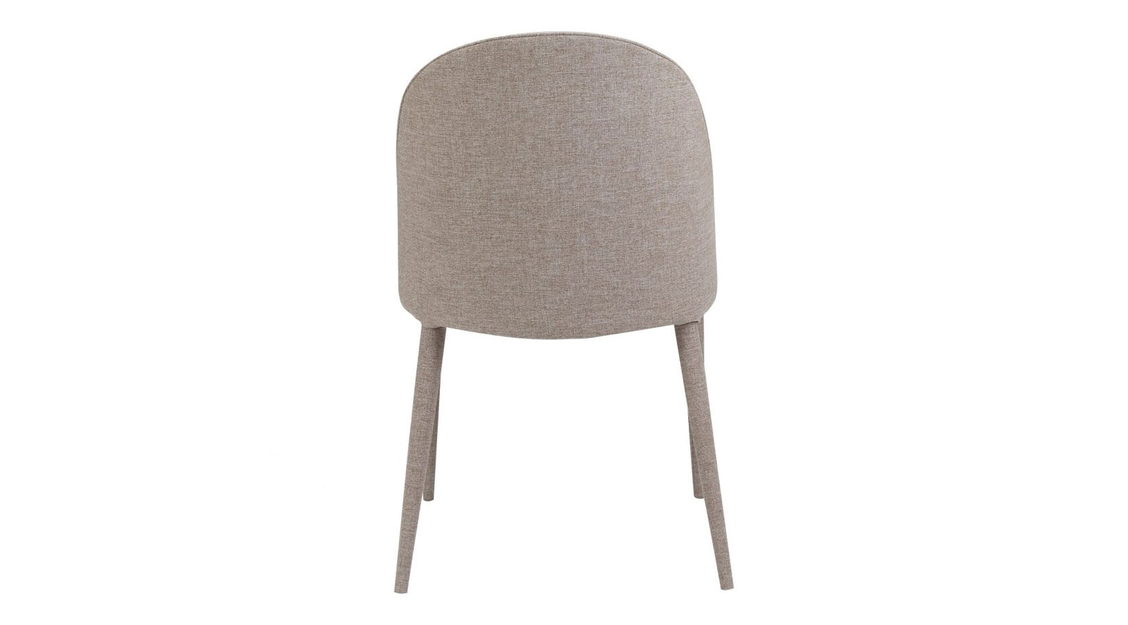 Burton Fabric Dining Chair Light Grey - Image 4