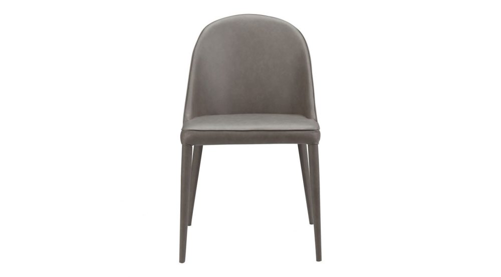 Burton Pu Dining Chair Grey