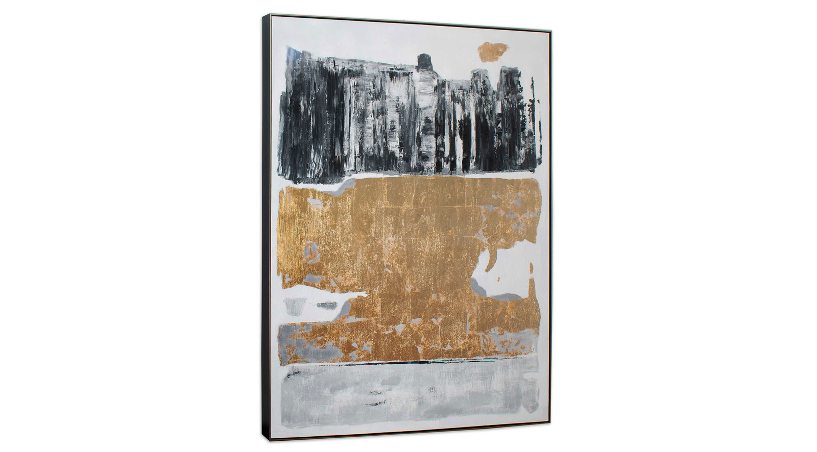 Contemplate Hand Painted Canvas - Image 2