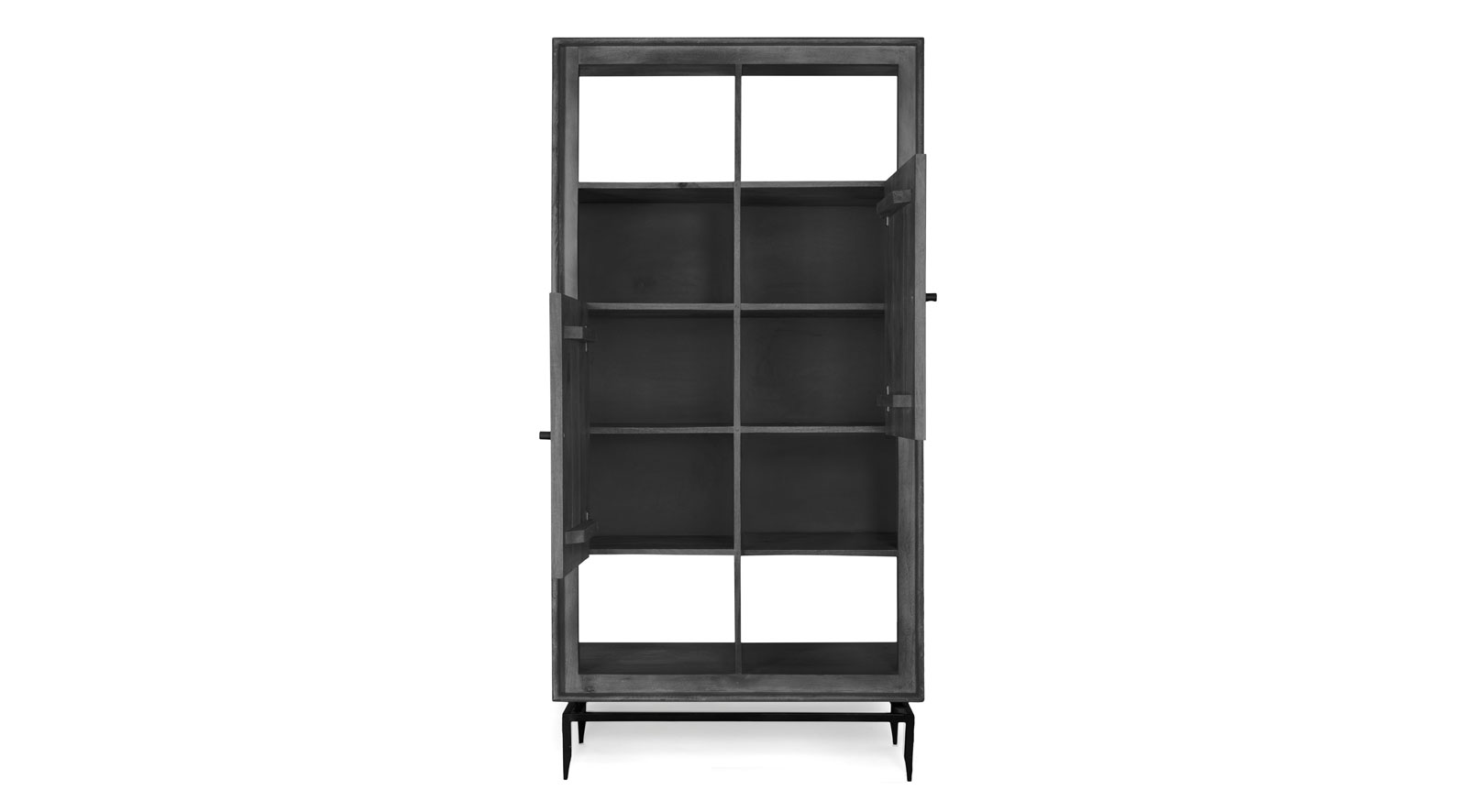 Cornell Highboard, Black - Image 3