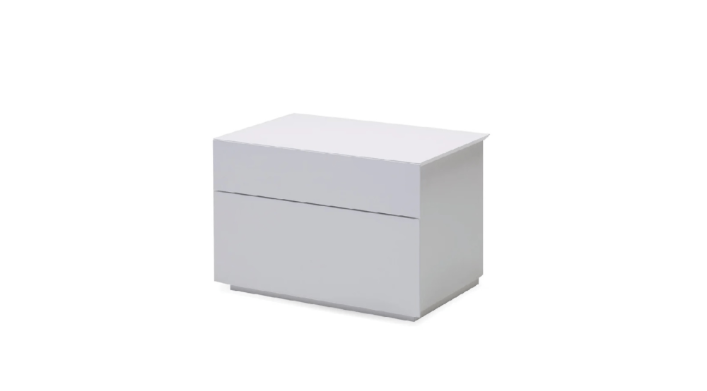 Vex 2D Nightstand White