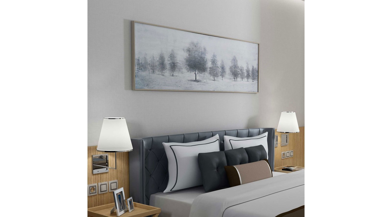 Evanescent Hand Painted Canvas - Image 3