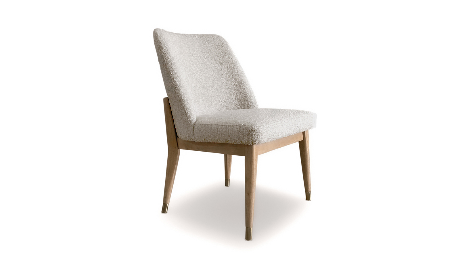 Fawcett Dining Chair - Taupe Boucle - Image 2