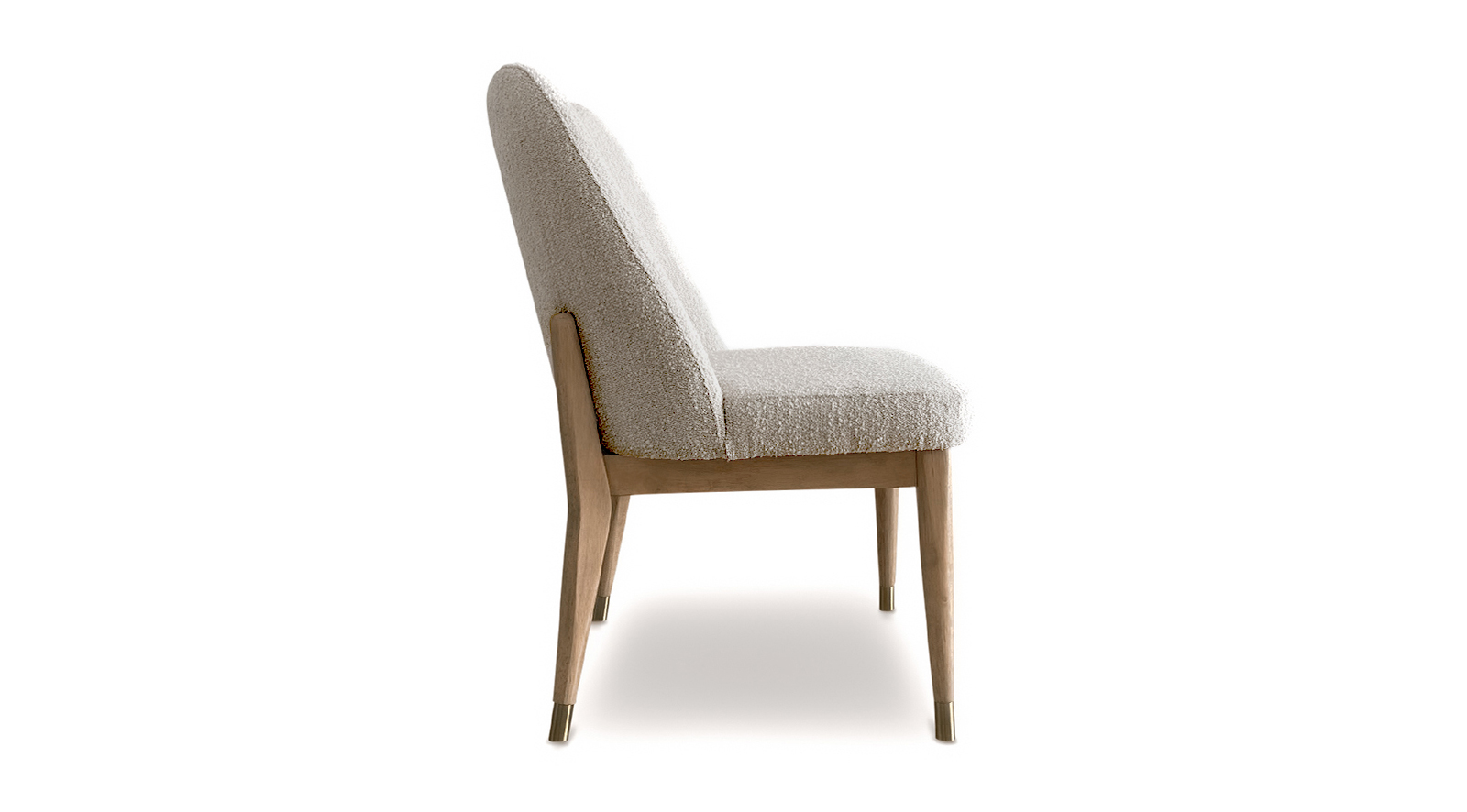 Fawcett Dining Chair - Taupe Boucle - Image 3