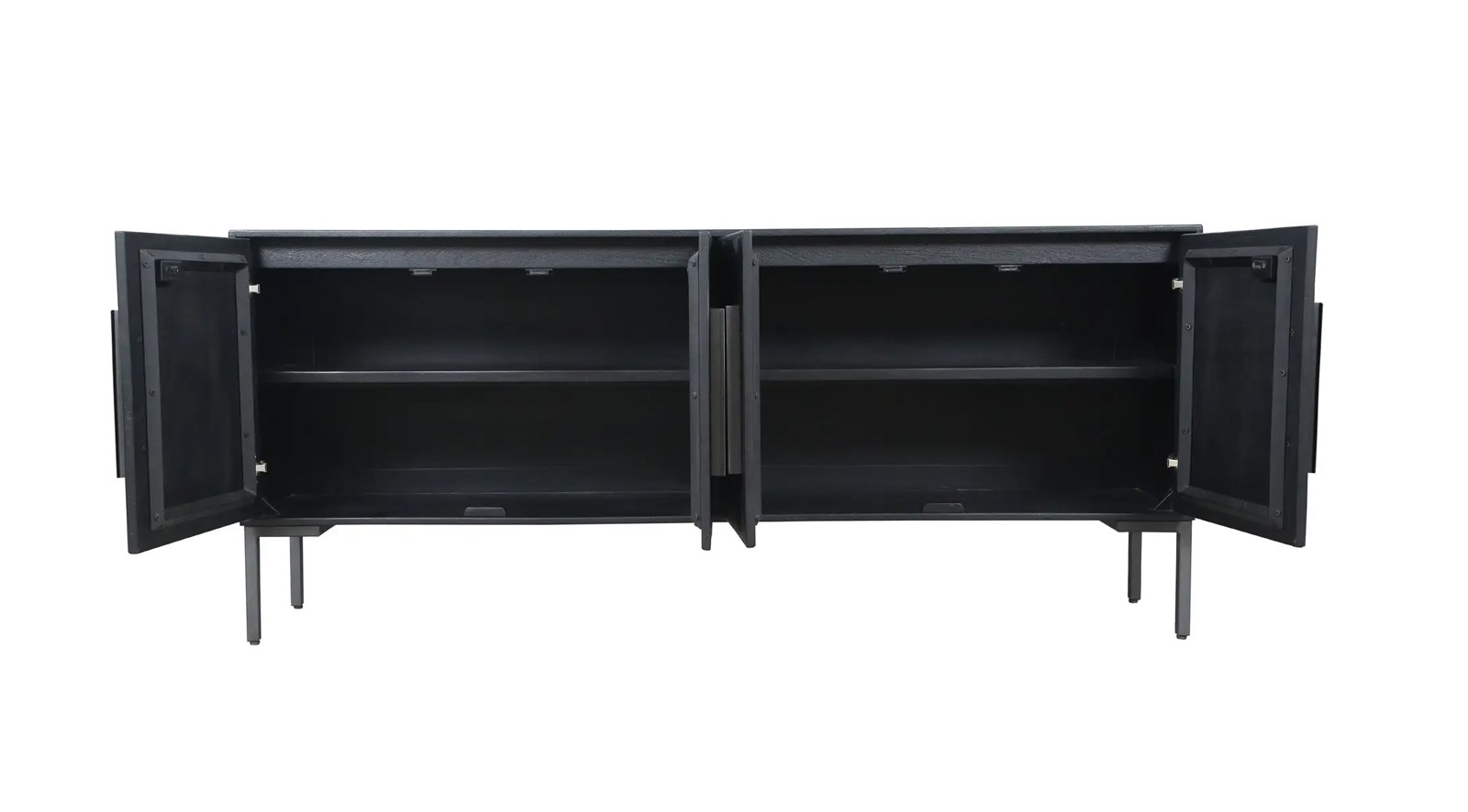 Fishbone Sideboard Black - Image 3
