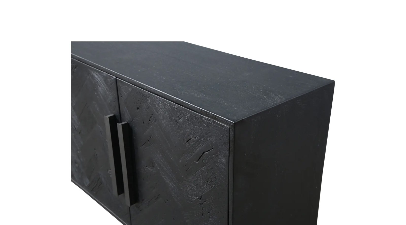 Fishbone Sideboard Black - Image 4