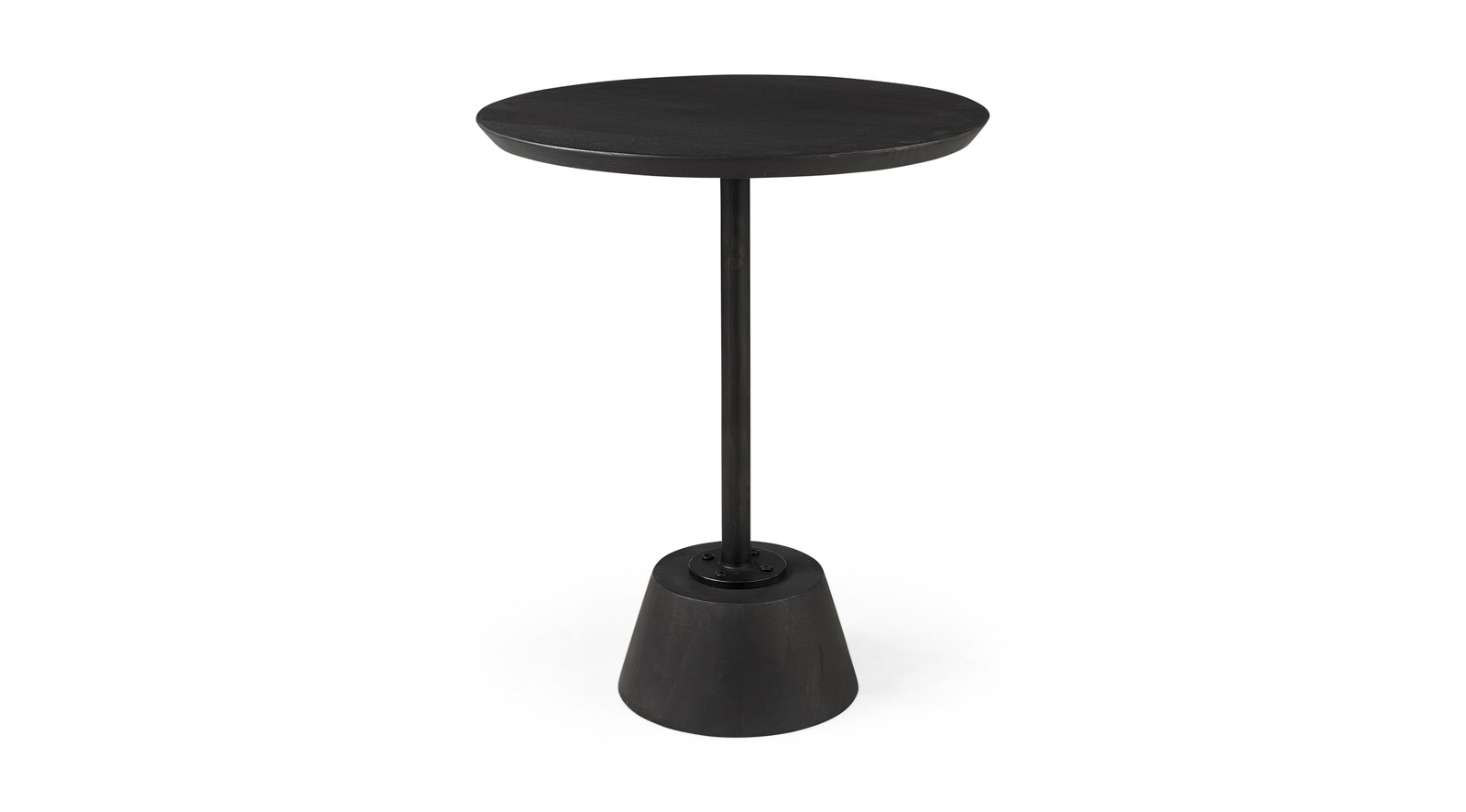 Glenn 20L x 20W x 24H Dark Brown Side Table