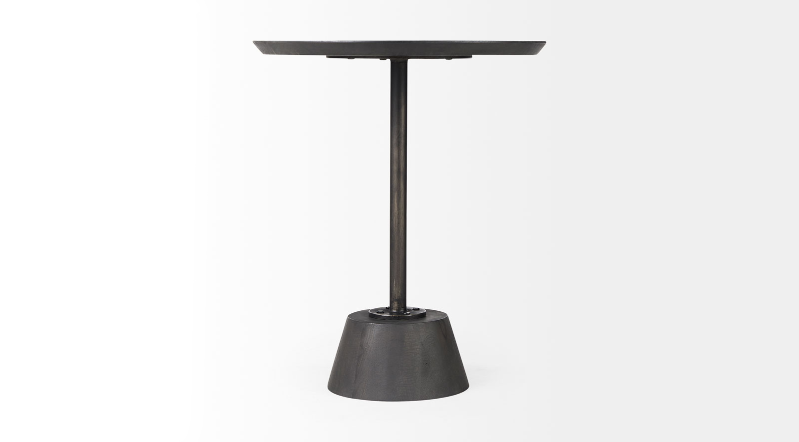 Glenn 20L x 20W x 24H Dark Brown Side Table - Image 2