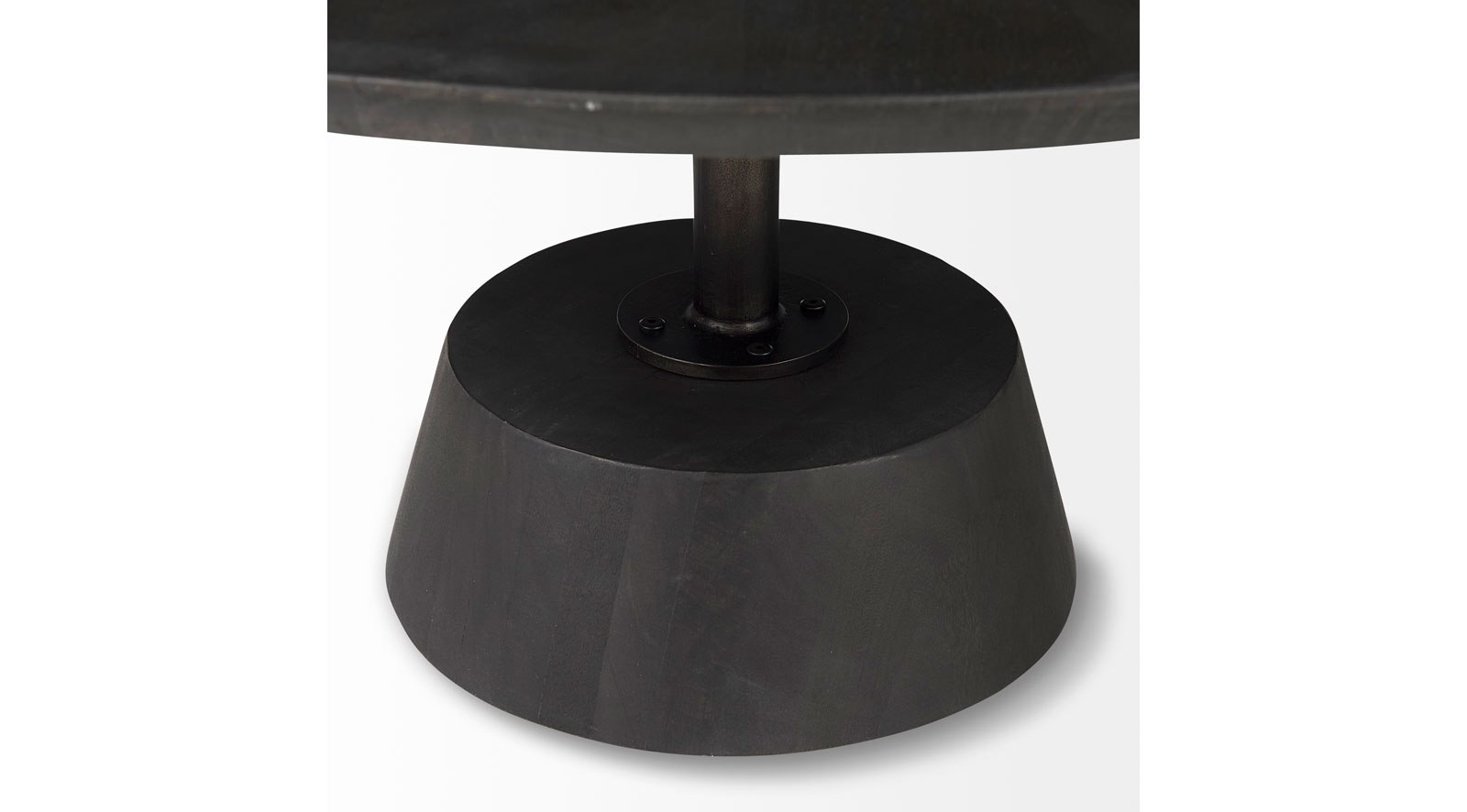 Glenn 34L x 34W x 16H Dark Brown Coffee Table - Image 5