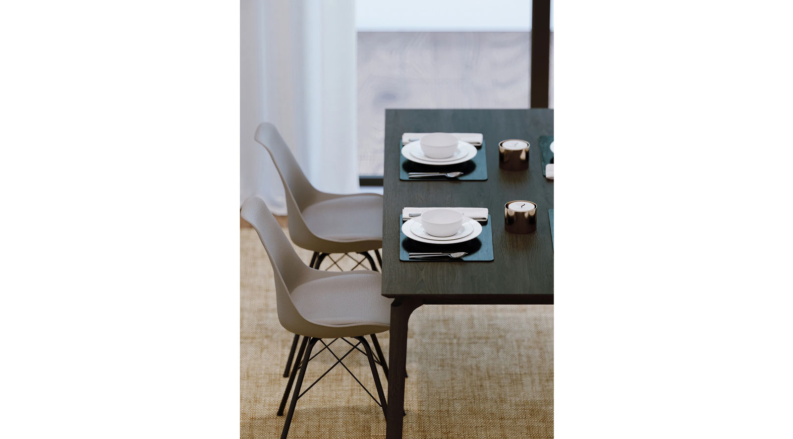 Mykonos Dining Table - 60 Inch - Image 9