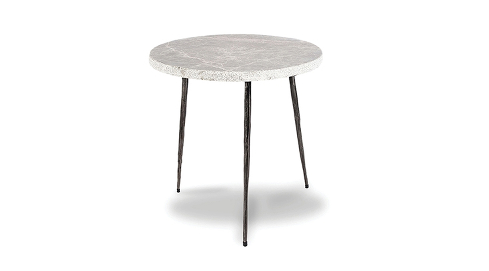 Koi End Table Grey - Medium