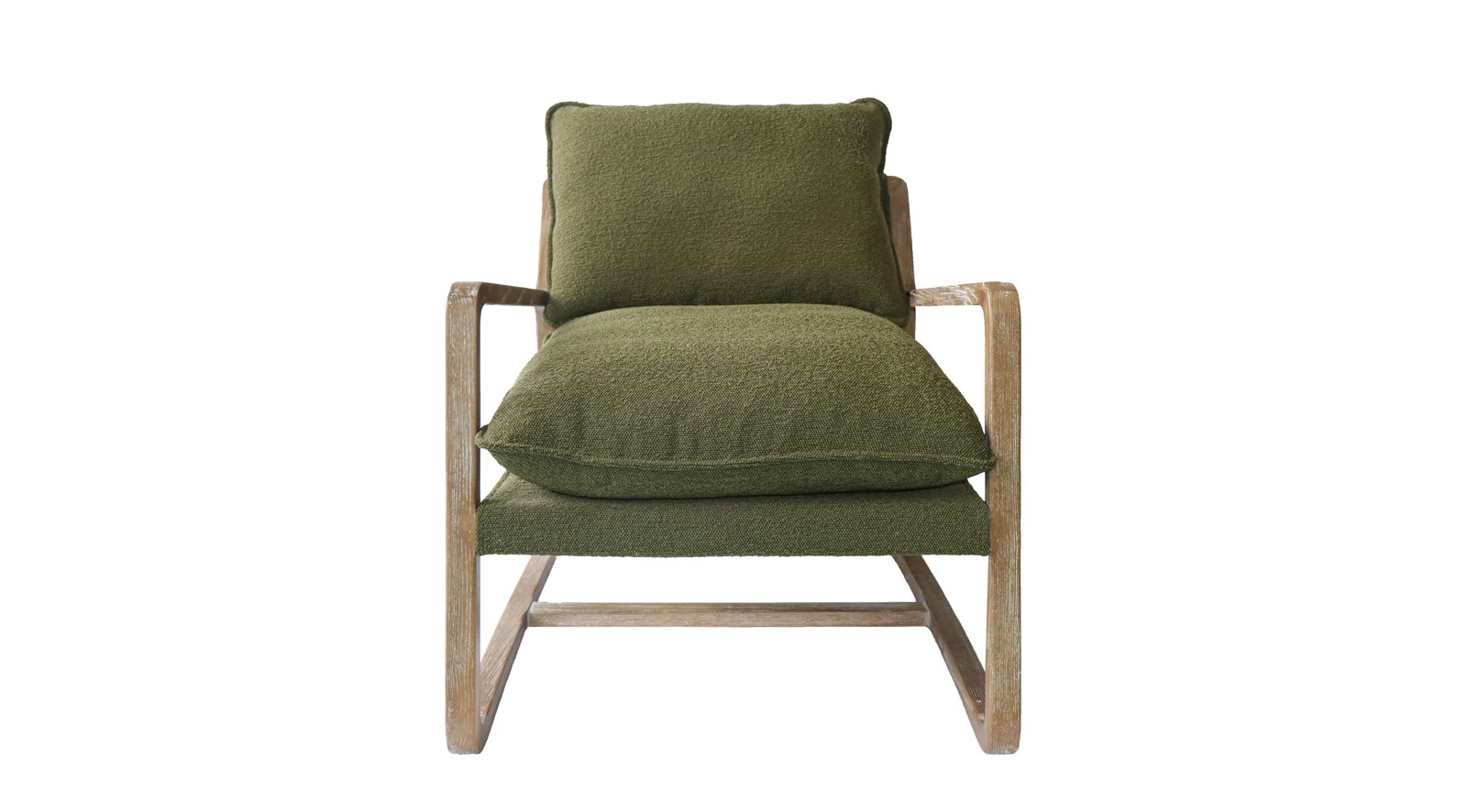 Huntington Club Chair - Moss Boucle