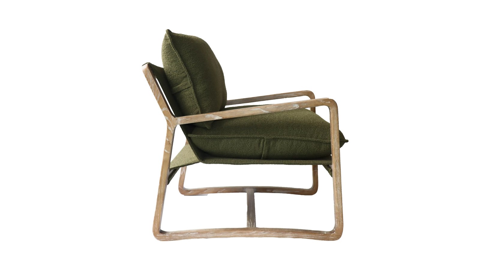Huntington Club Chair - Moss Boucle - Image 2