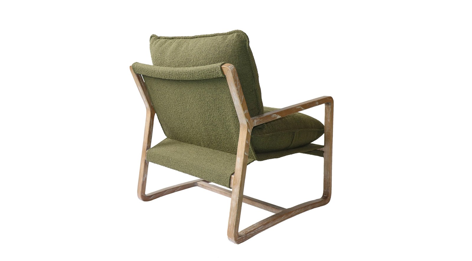 Huntington Club Chair - Moss Boucle - Image 3