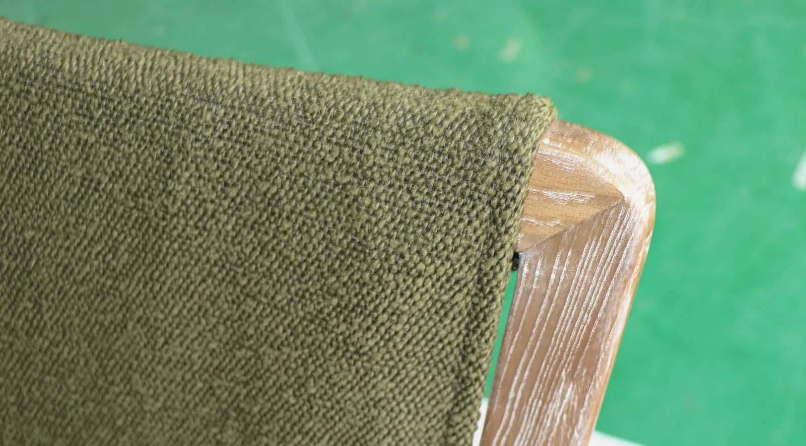 Huntington Club Chair - Moss Boucle - Image 7