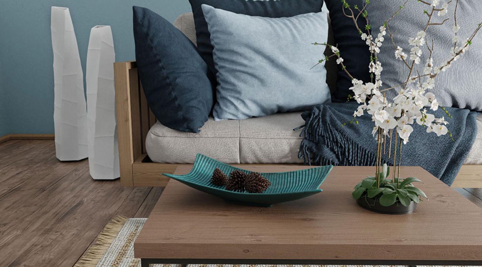 Jayden (Teal) Ceramic Tray - Image 3