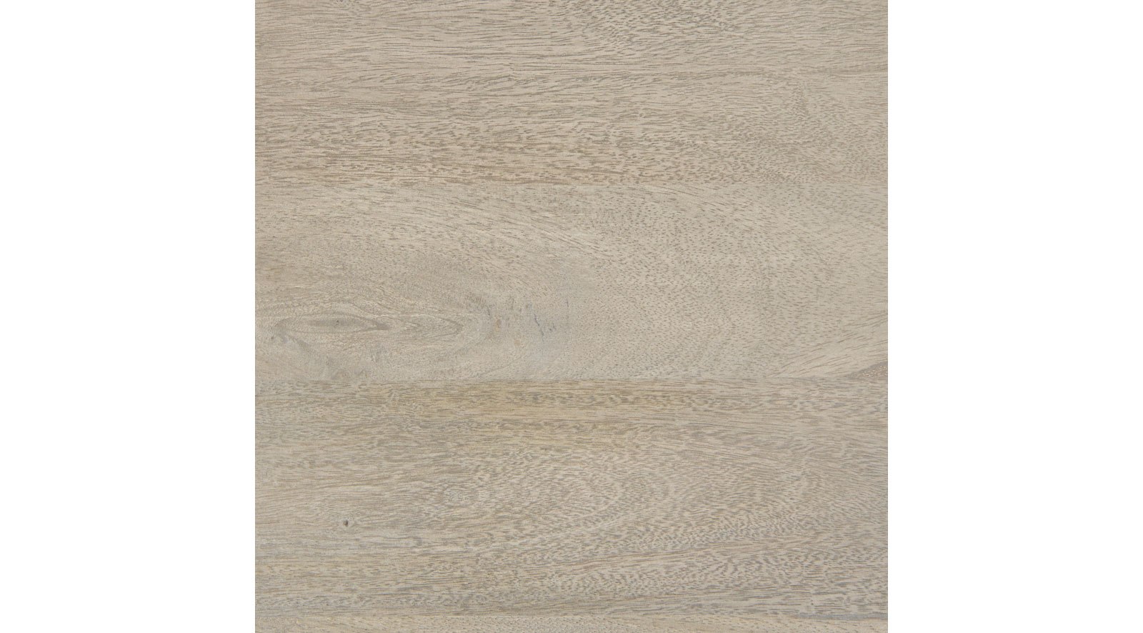 Arelius Gray Wood W/ Black Metal Base Square Display Coffee Table - Image 3