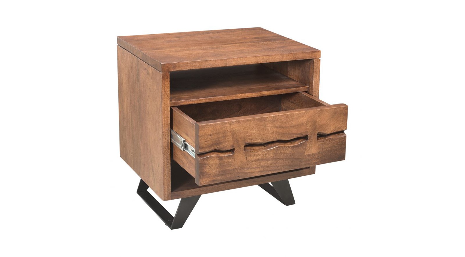 Madagascar Nightstand Brown - Image 3
