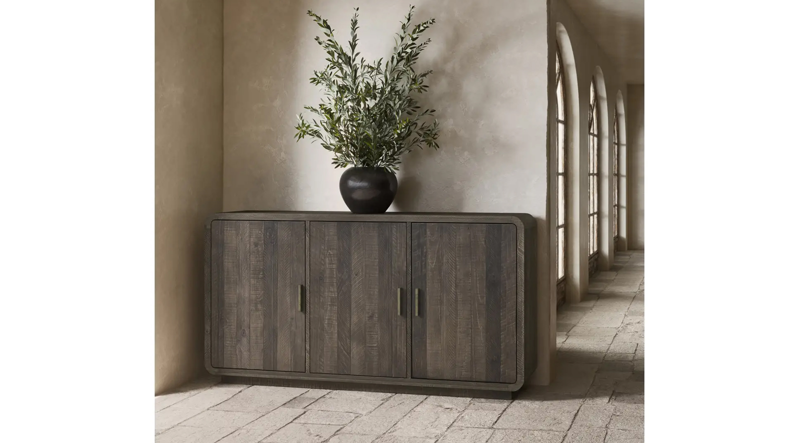Monterey Sideboard Aged Brown - Image 4