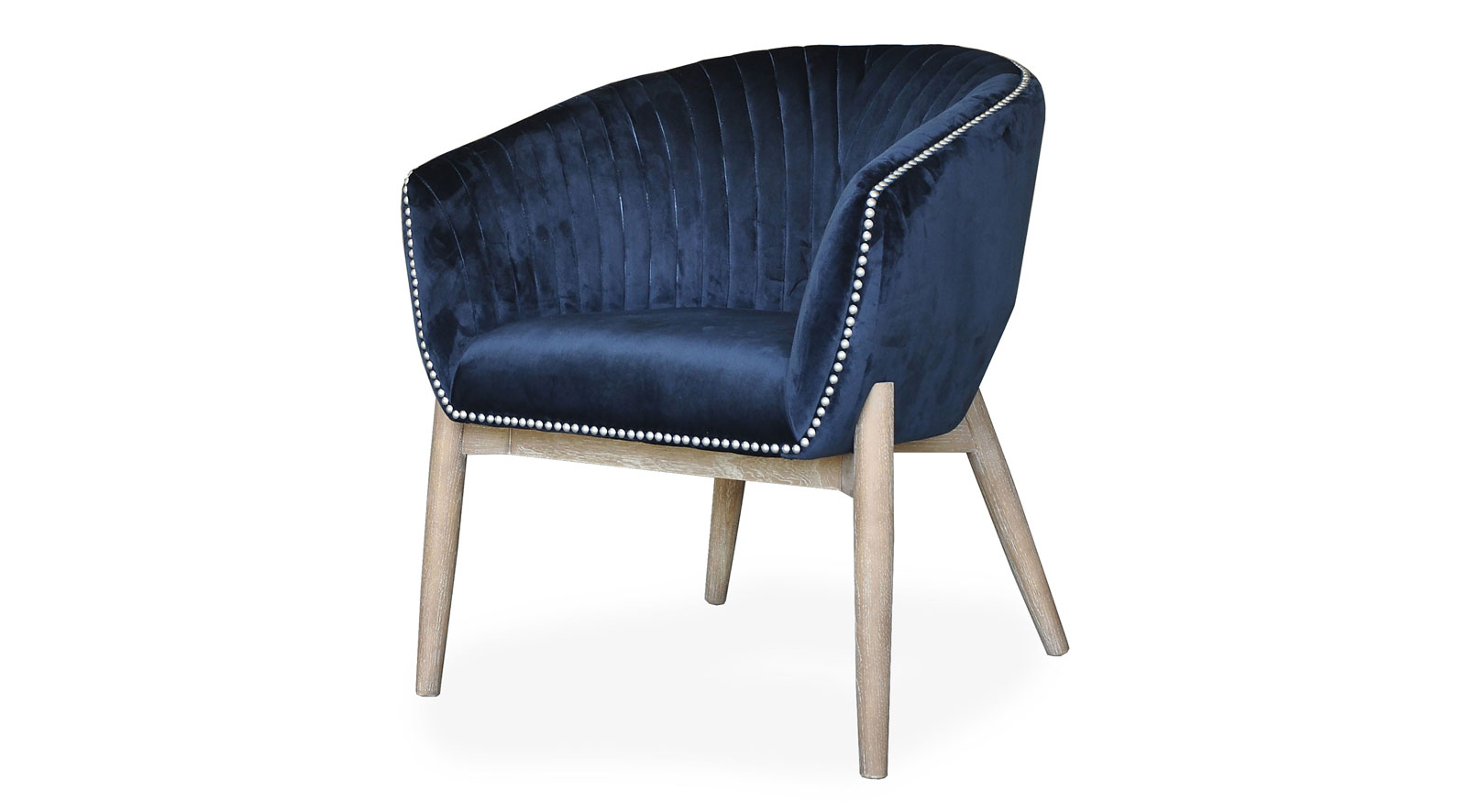 Nora Club Chair- Blue