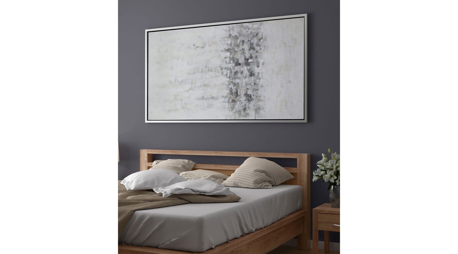 Northern Wind Hand Painted Canvas - Image 3