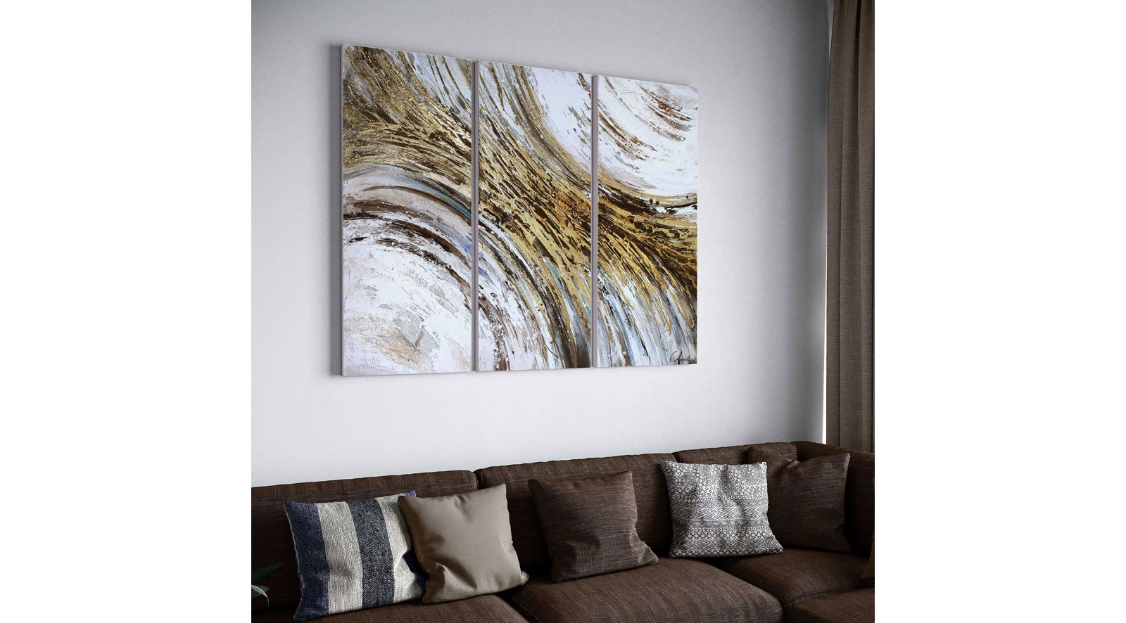 Osymetric Hand Painted Canvas, S3 - Image 3